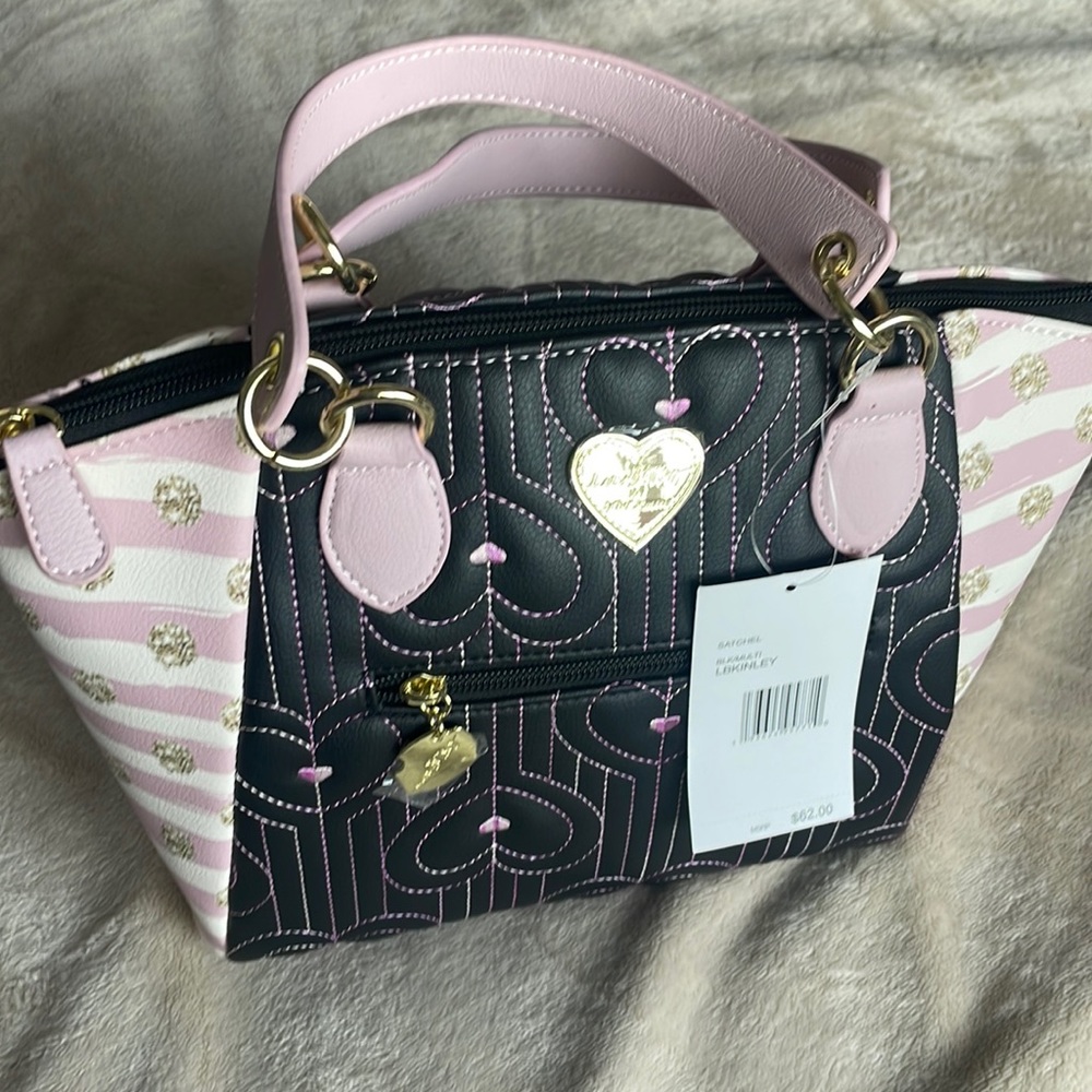 Brand, new, Betsey Johnson, side bag or cute little handbag